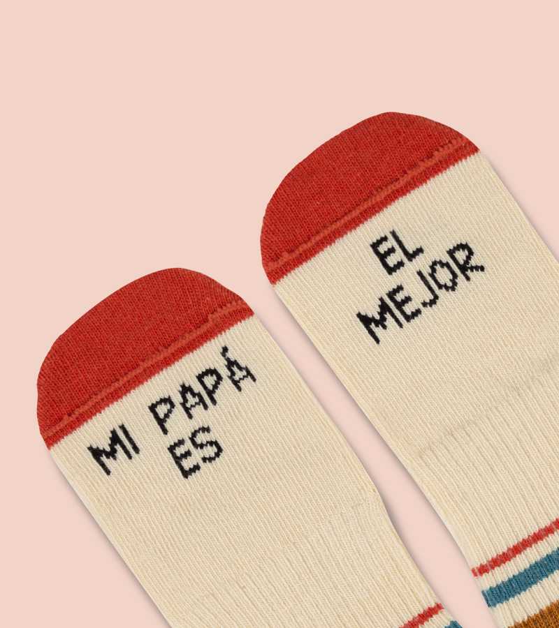 Calcetines Mini "Mi papá es el mejor"
