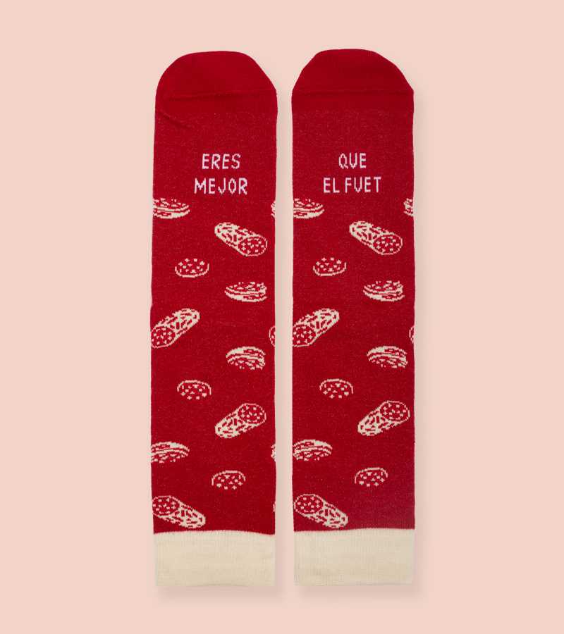 Calcetines "Eres mejor que el fuet"