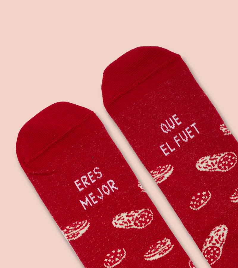 Calcetines "Eres mejor que el fuet"