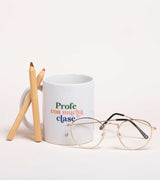 Taza"Profe con mucha clase"