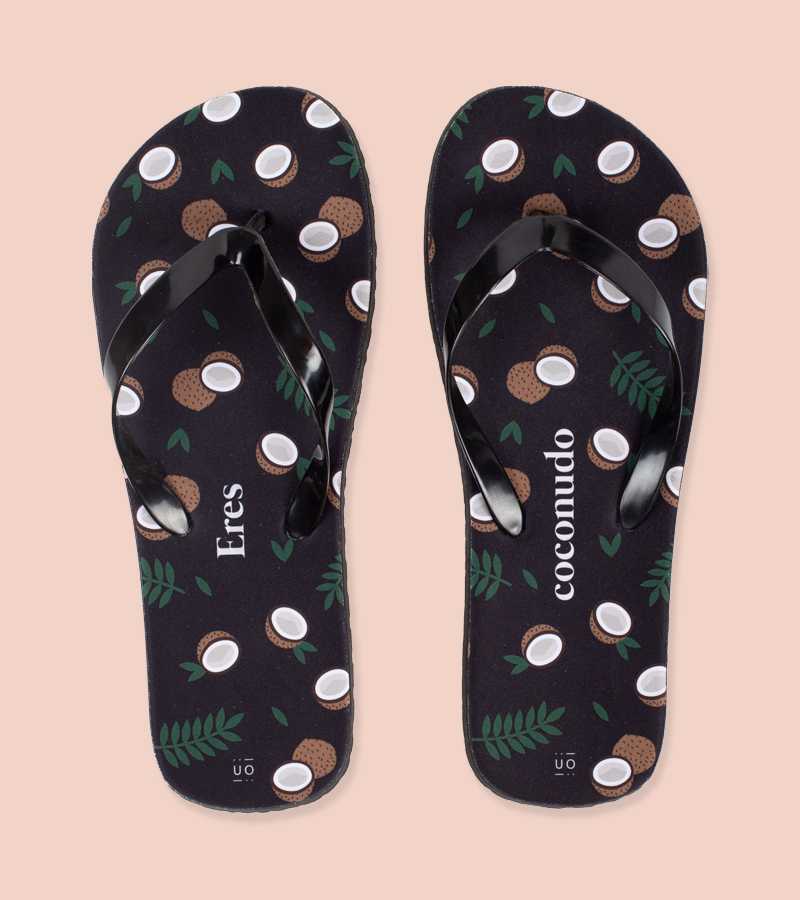 Chanclas "Eres coconudo"