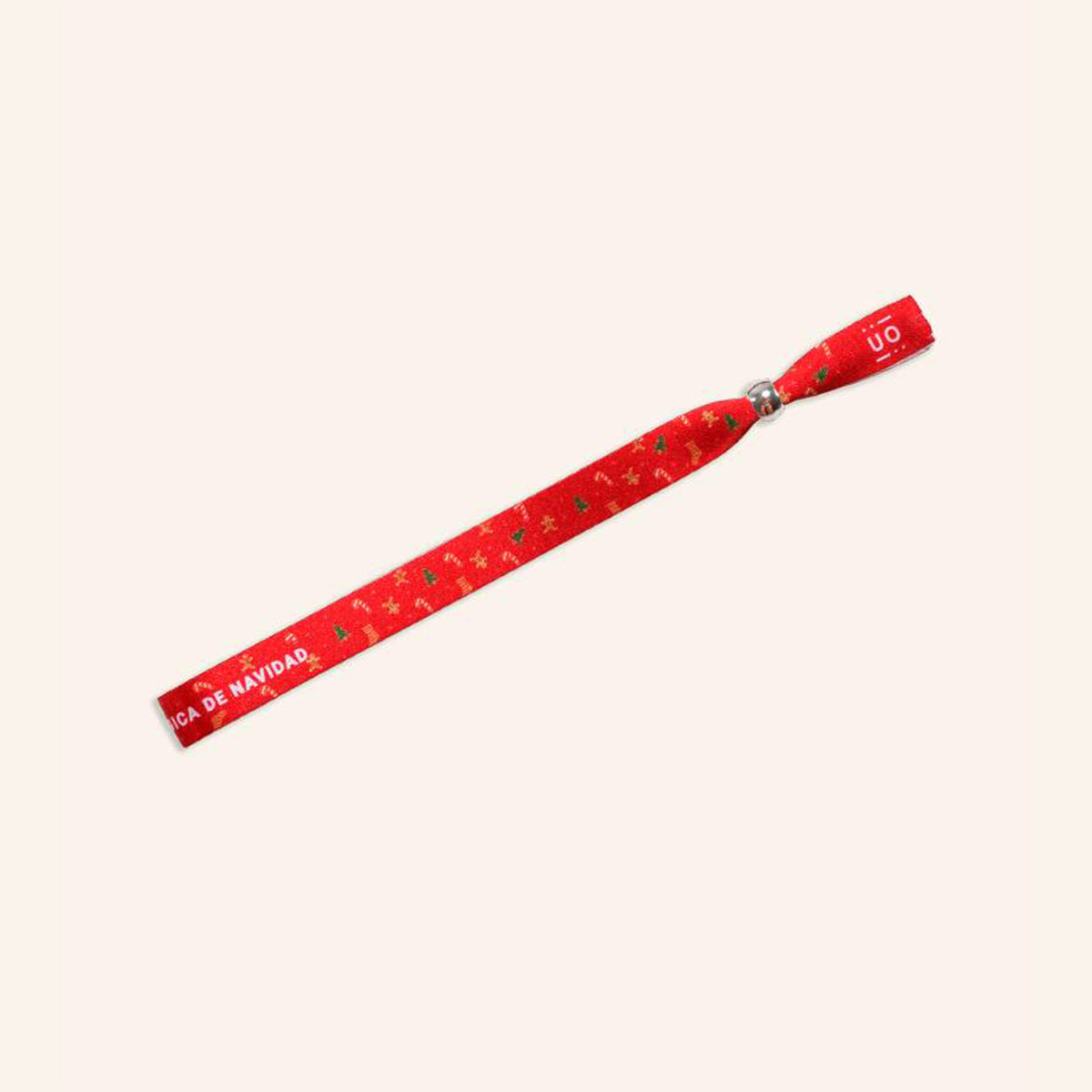 Pulsera tela "Mi pulsera mágica de Navidad"