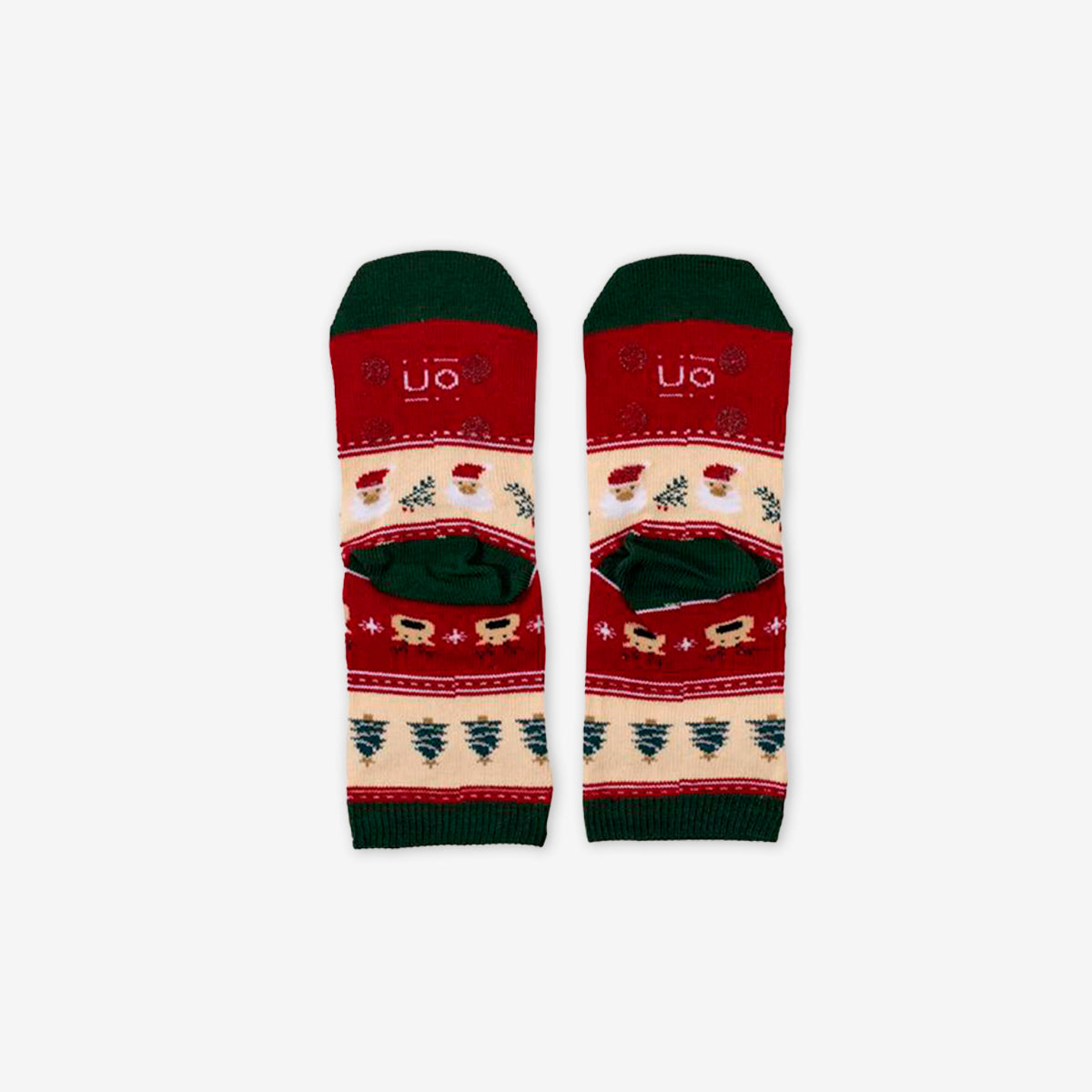 Mini calcetines "Ayudante de Papá Noel"