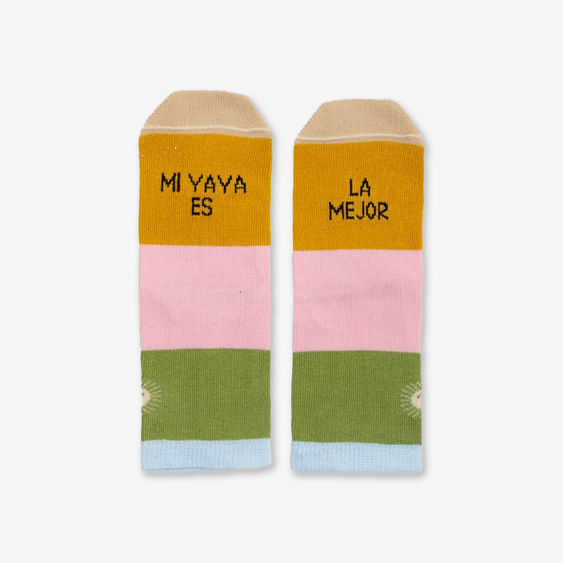 Calcetines Mini "Mi yaya es la mejor"