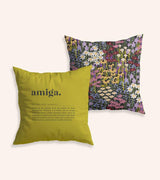 Funda de Cojín "Amiga" Definición