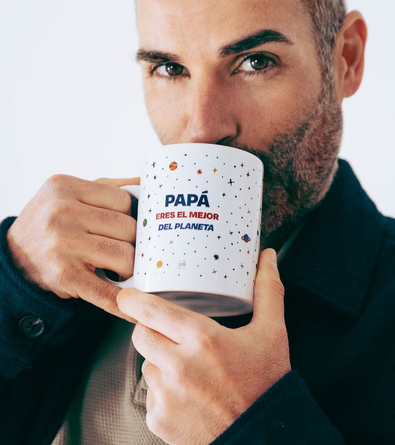 Kit TAZA "Papá eres el mejor del planeta"