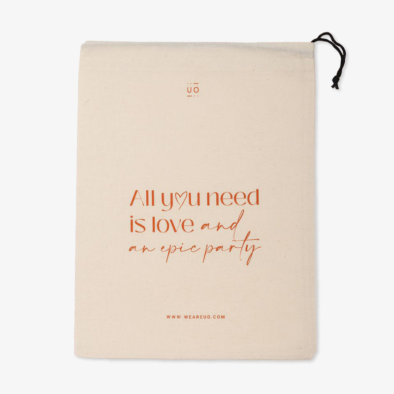 Bolsa tela tegalo "All you need is love"