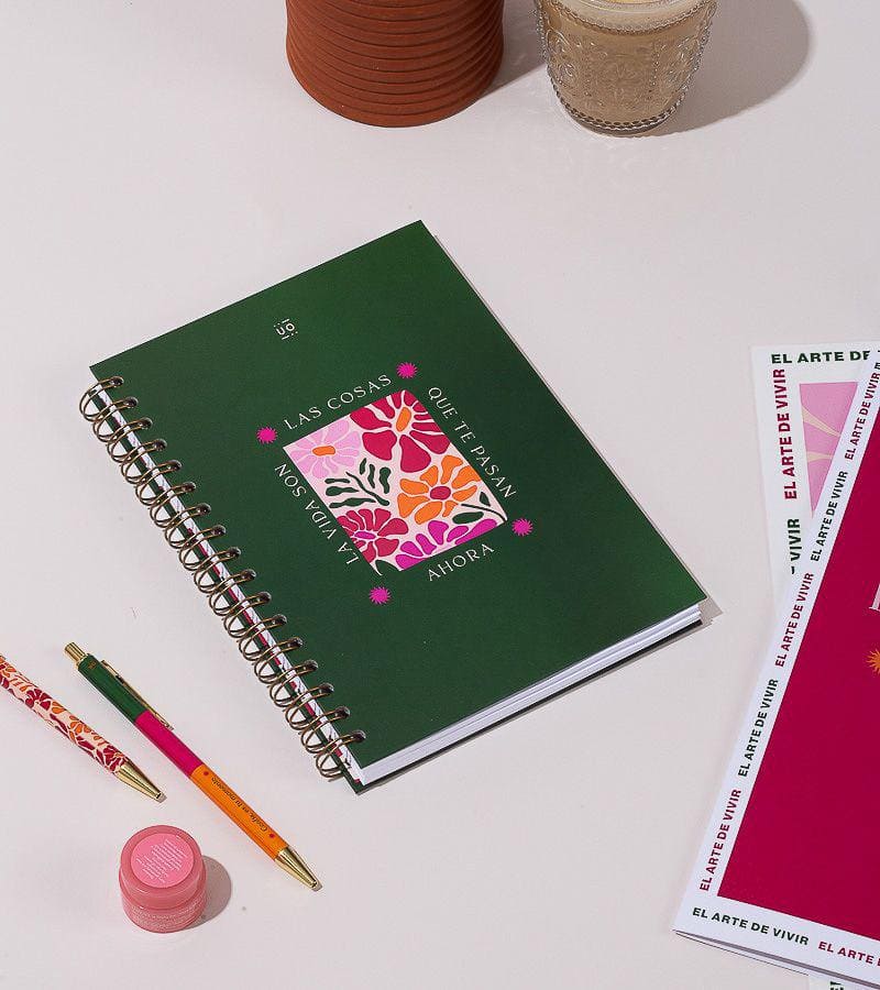 Libreta "La vida son las cosas que te pasan ahora"