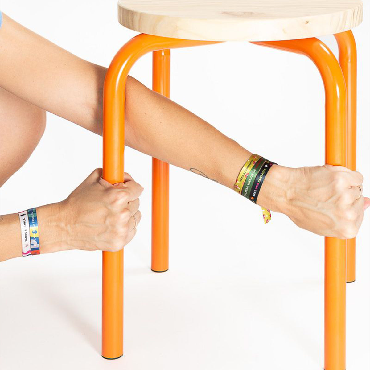 Pulsera Tela "Pulsera mágica de navidad"