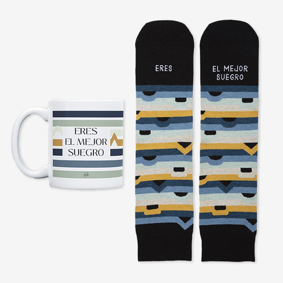Kit Taza + Calcetines "El mejor suegro"