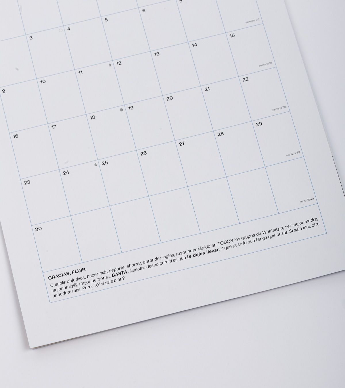 Calendario Pared 2024 "Energía Opositiva"