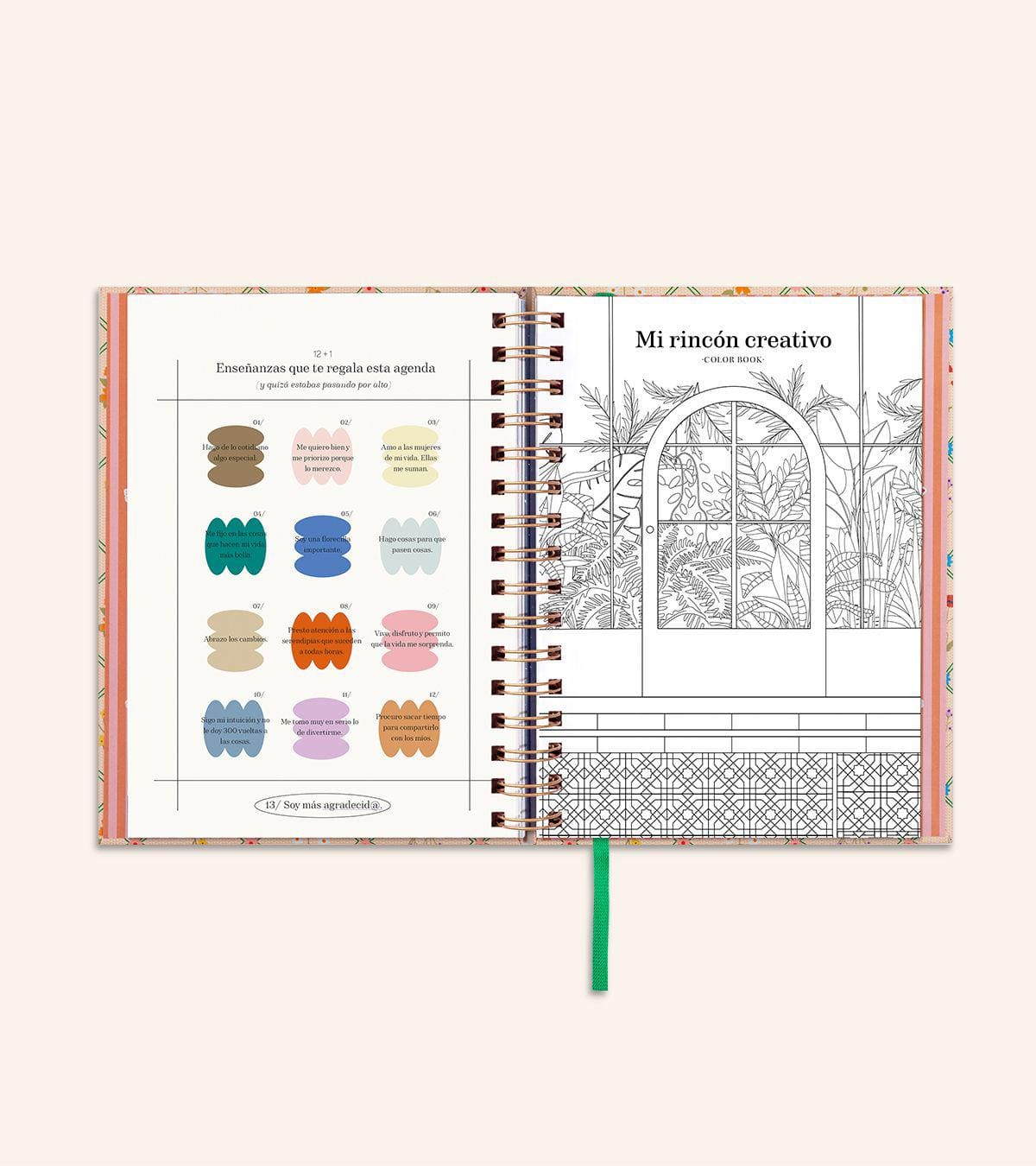 Pack "VIDA" de Agenda Día Página 2024 + Papelería