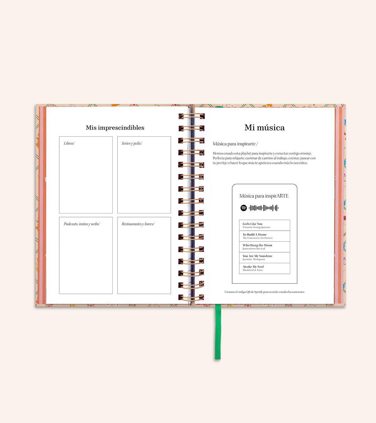 Pack "VIDA" de Agenda Día Página 2024 + Papelería