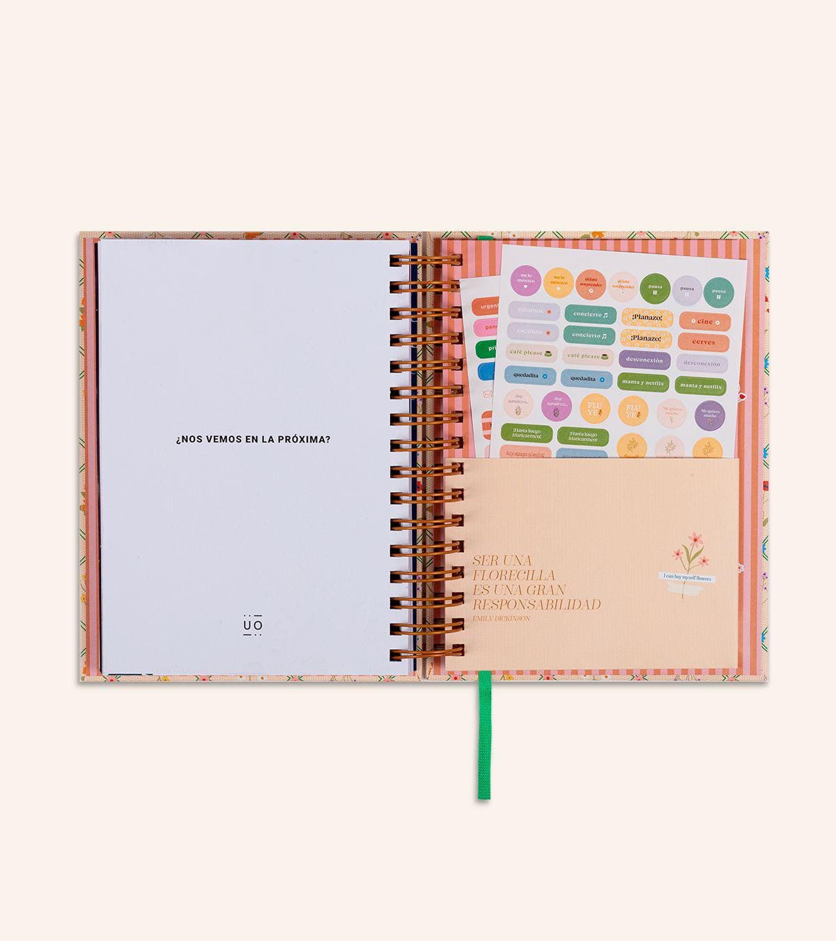 Pack "VIDA" de Agenda Día Página 2024 + Papelería