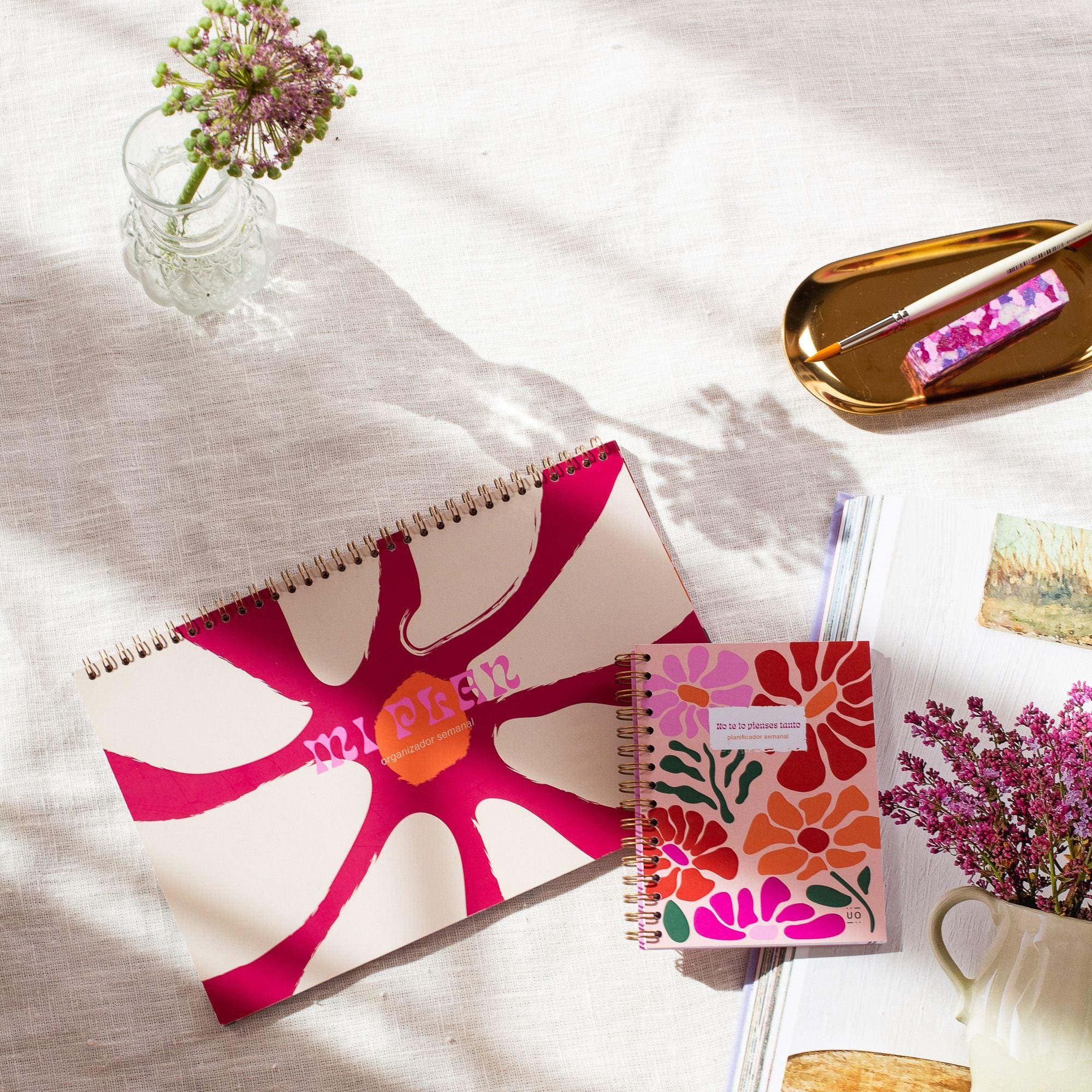 Pack "ARTE" de Agenda Semana Vista 2024 + Papelería
