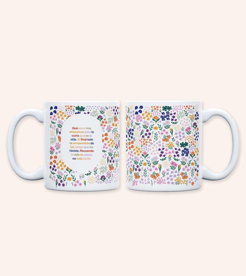Pack "VIDA" de Agenda Semana Vista 2024 + Papelería y Taza