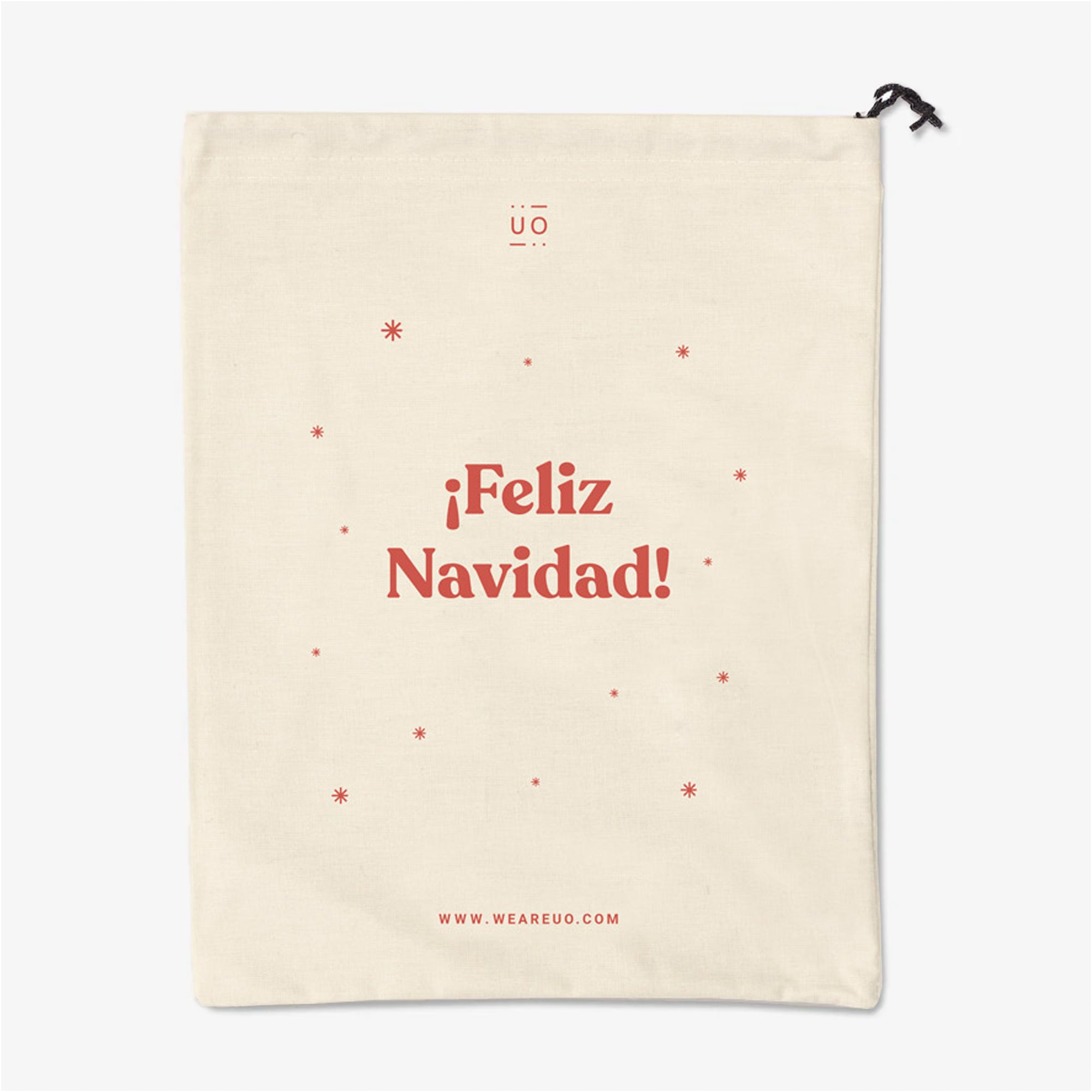 Bolsa tela regalo "¡Feliz Navidad!"